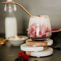 TOUCH OF GOLD 6x Gläser Mit Goldrand 345ml -Einrichtungsgeschäft BUN00826 6