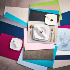 FELTO 6x Tischset L 33 X B 45cm -Einrichtungsgeschäft BUN01274 2