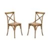 CROSS COUNTRY Stuhl 2er-Set Natur -Einrichtungsgeschäft BUN01296