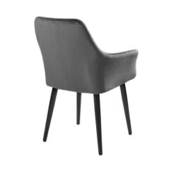 VELVET Stuhl Samt 2er-Set Grau -Einrichtungsgeschäft BUN01301 2