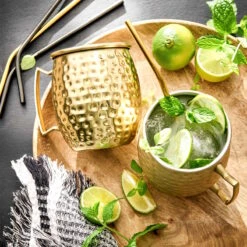 MOSCOW MULE 4x Becher Gehämmert 470ml 15 MOSCOW MULE 4x Becher Gehämmert 470ml -Einrichtungsgeschäft BUN01351 1