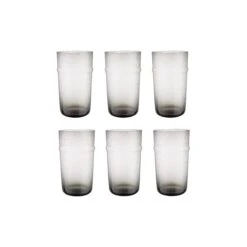 BYRON 6x Gläser Organisch Mit Luftblasen 480ml 27 BYRON 6x Gläser Organisch Mit Luftblasen 480ml -Einrichtungsgeschäft BUN01416