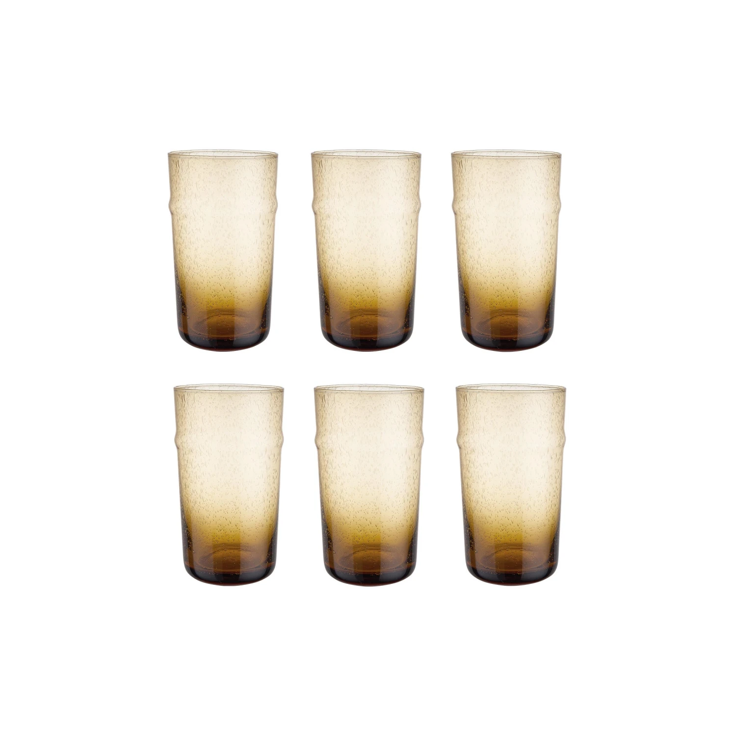 BYRON 6x Gläser Organisch Mit Luftblasen 480ml 8 BYRON 6x Gläser Organisch Mit Luftblasen 480ml – Bild 6