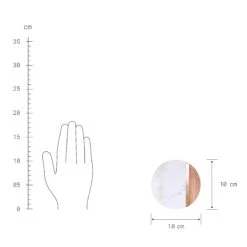 MARBLE KITCHEN 4x Untersetzer Mit Goldstreifen Ø10cm -Einrichtungsgeschäft BUN01617 3