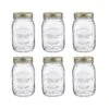 MASON'S 6x Aufbewahrungsgläser 550ml -Einrichtungsgeschäft BUN01625