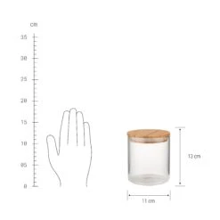 WOODLOCK Vorratsglas-Set 4-tlg. -Einrichtungsgeschäft BUN01680 5