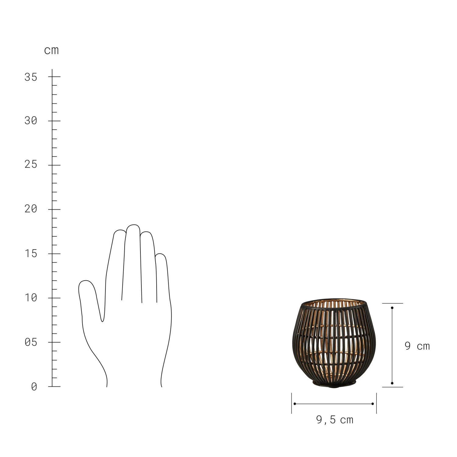 YOKO Teelichthalter-Set 2-tlg. 9 YOKO Teelichthalter-Set 2-tlg. – Bild 7