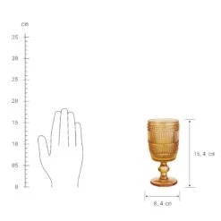 FIRENZE 6x Weingläser 230ml -Einrichtungsgeschäft BUN01988 3