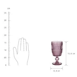 FIRENZE 6x Weingläser 230ml -Einrichtungsgeschäft BUN01989 3