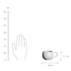 COTTAGE 4x Espressotasse 180ml -Einrichtungsgeschäft BUN02106 3